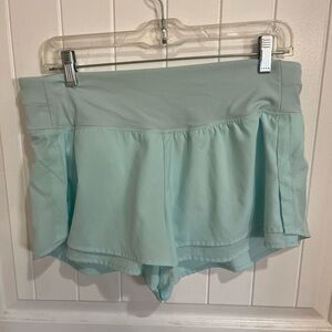 Calia by Carrie Underwood Women's Aqua Athletic Shorts Size M running gym EUC